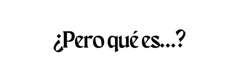 Pero qué es